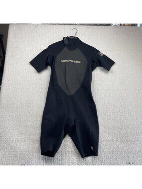 Neil Pryde Power Flex Shorty Wetsuit Men's Large Black Surf Diving 2000' Serie